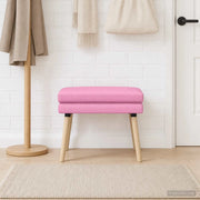 Panchina a doppio strato Rosa 60 x 40 x 46 cm Tessuto 42038429