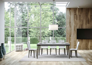 Tavolo Allungabile 160-264x90x77 cm Rio Cemento