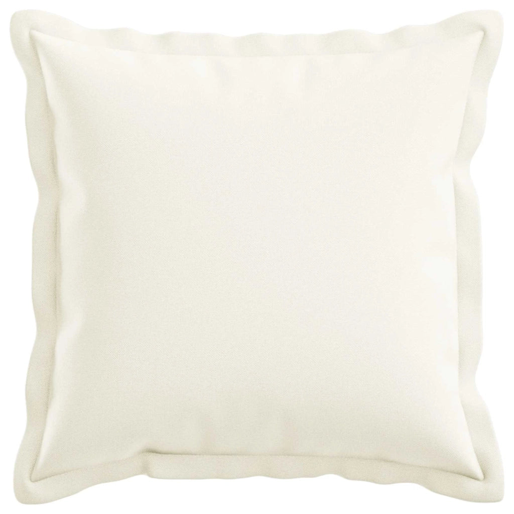 Federa 6 pcs HOUTEN Bianco 45 x 45 cm Lino 918524