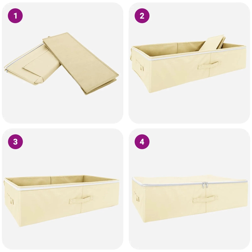 Scatola di Stoccaggio 6 pz Tessuto non tessuto 70 x 40 x 18 cm 42024613