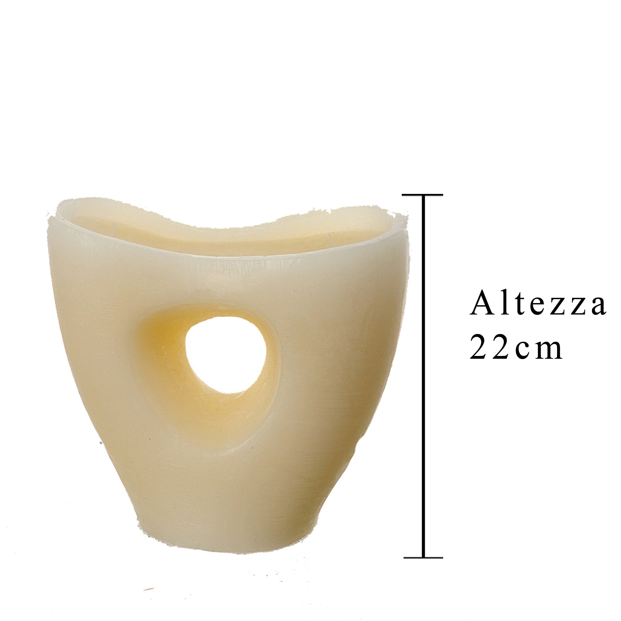 Candela Scultura 22 cm