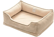 Letto per cani e gatti - Ortopedico, Lavabile, Rimovibile e Resistente ai morsi - 60 x 50 x 20 cm