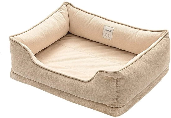 Letto per cani e gatti - Ortopedico, Lavabile, Rimovibile e Resistente ai morsi - 60 x 50 x 20 cm