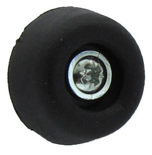 confezione 8 sottosedie cono con viti mm.30 nero cod:ferx.36001