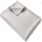 Zona di riposo estiva leggera in cotone - versatile e facile da pulire - 220 x 240 cm - grigio chiaro