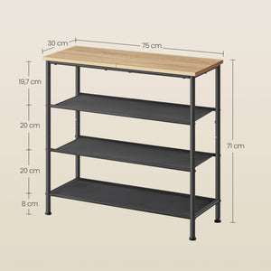 Scarpiera VALORA in stile loft - Sonoma - LBS035B11