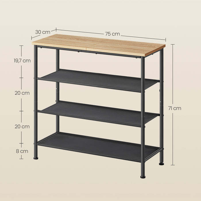 Scarpiera VALORA in stile loft - Sonoma - LBS035B11