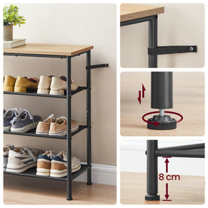 Scarpiera VALORA in stile loft - Sonoma - LBS035B11