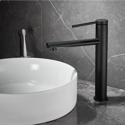 Rubinetto Da Lavabo Rea Oval Black High