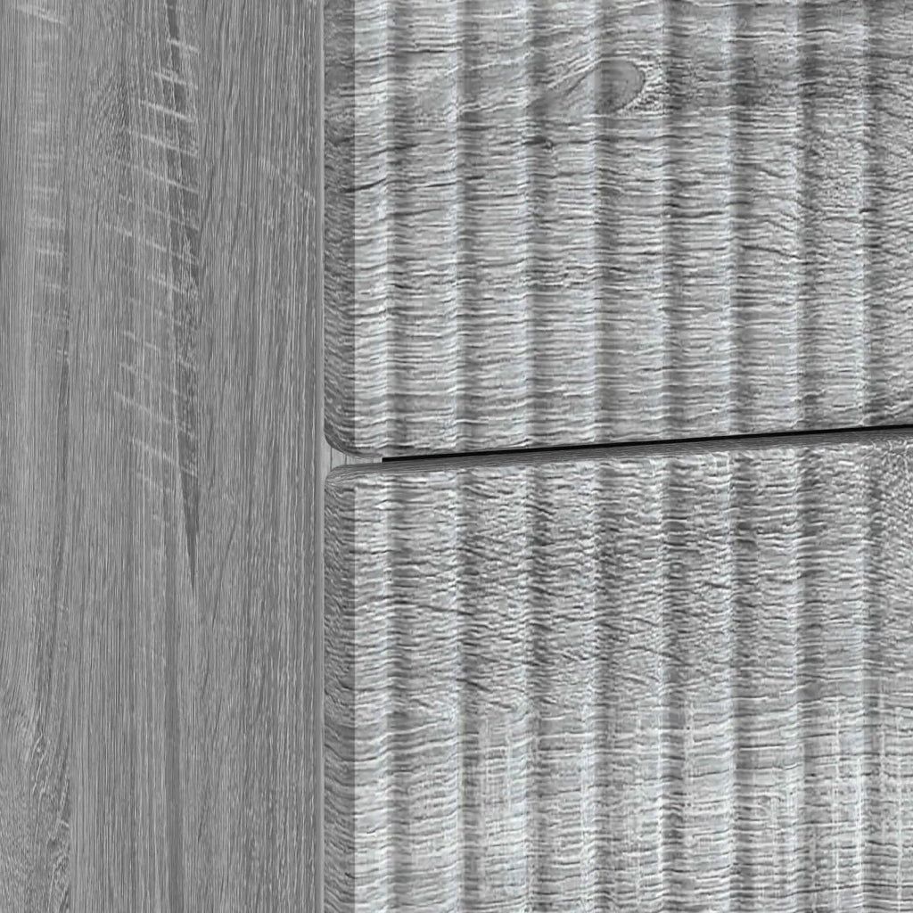 Armadio da Notte con cassetto Grigio Sonoma 43 x 41 x 66,5 cm 894791