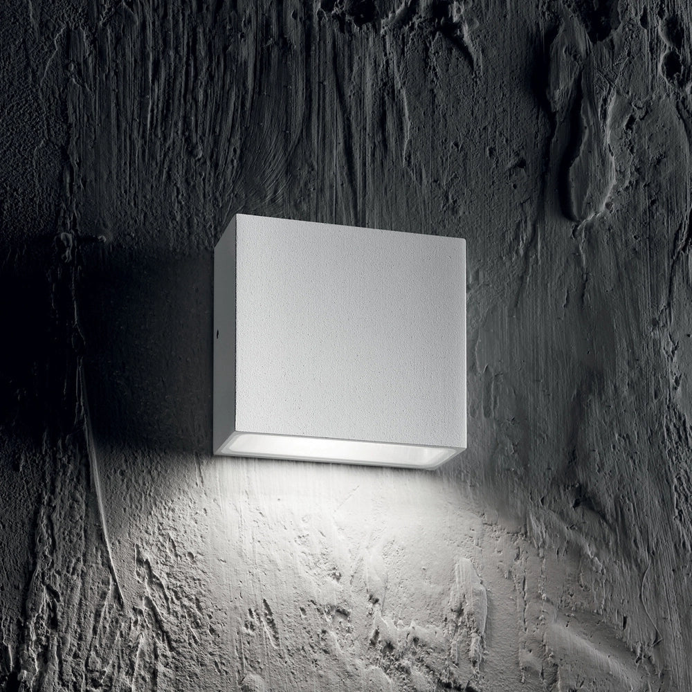 Applique Moderna Tetris-1 Alluminio Bianco 1 Luce G9