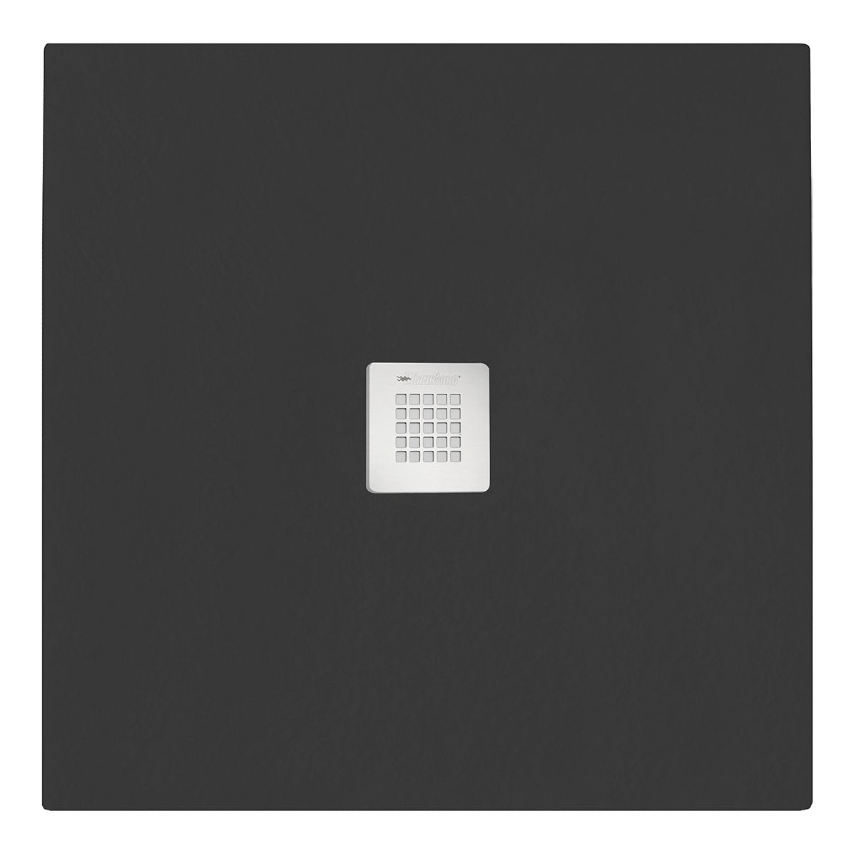 Piatto doccia nero 90x90 cm linea emotion serie serenity quadrato