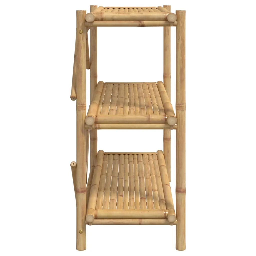 Scaffale 3 Ripiani 100x40x90 cm in Bamb¨´ CFW6960062