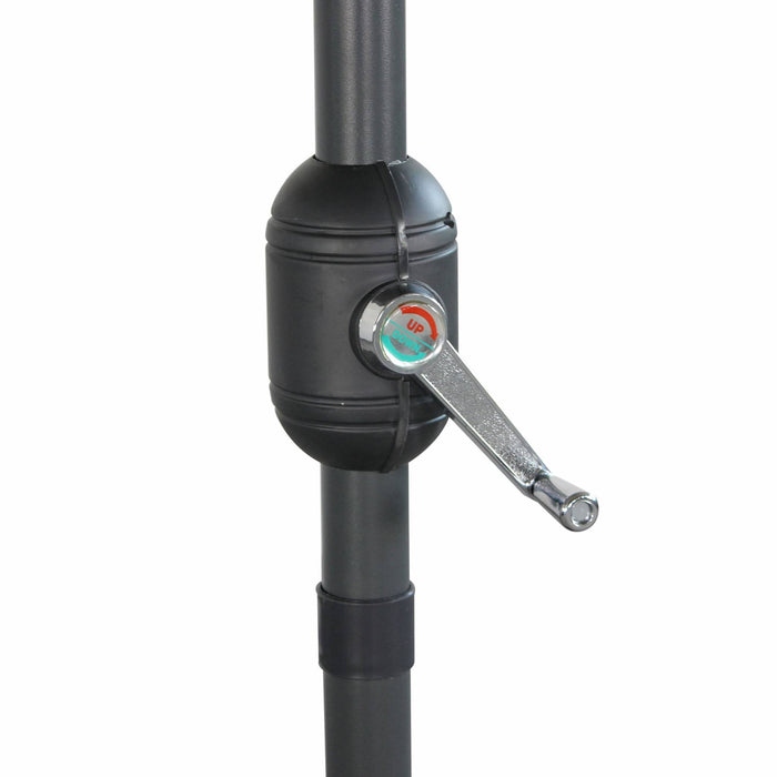 Ombrellone rettangolare 2x3m, viola