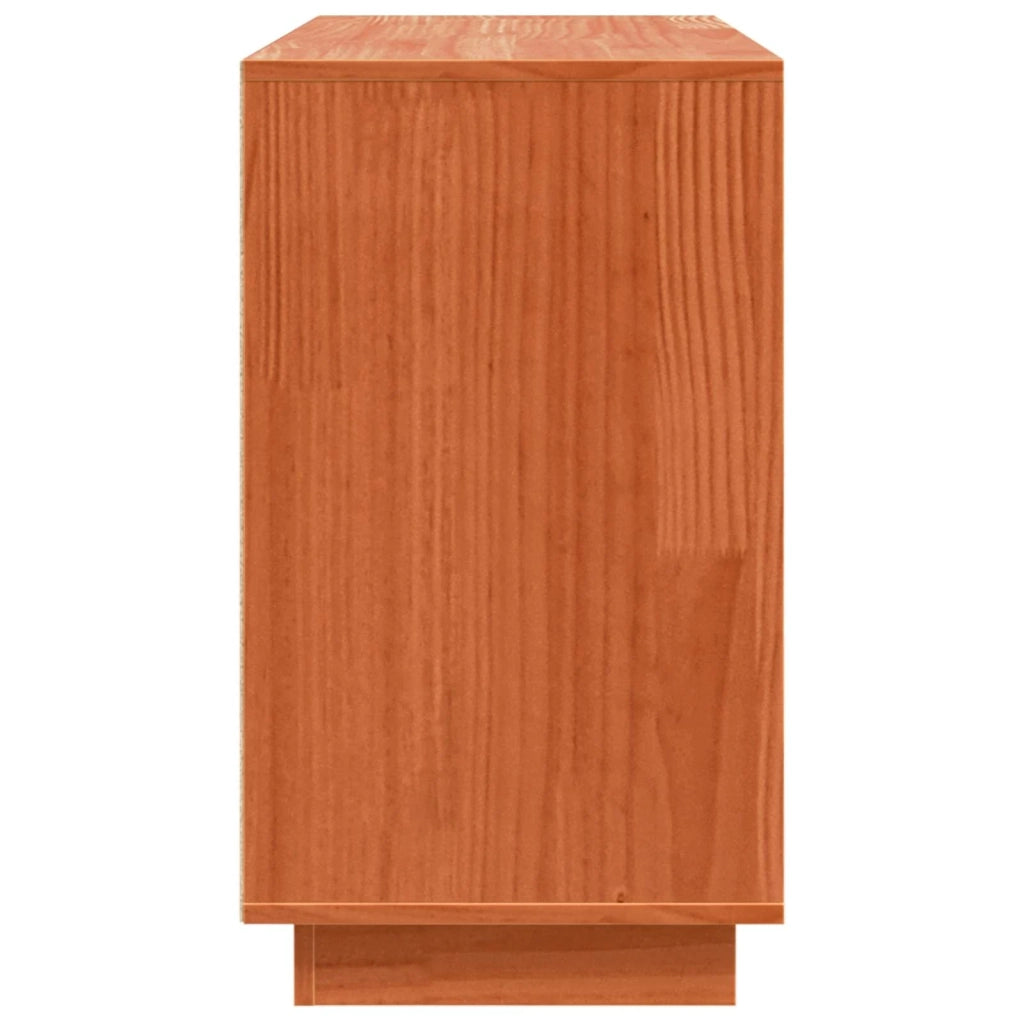 Credenza Rovere Marrone 111 x 34 x 60 cm Pino massello 869880