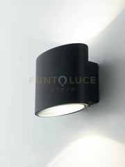 APPLIQUE BIEMISSIONE LED BOXTER NERA 8W 960LM CCT 3000K / 4000K IP44 12,9X8,5X10CM