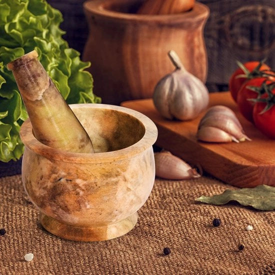 Cruscitore d'aglio, sostenibile, spezie, erbe - Stampatore e set di mortai, Stampatore tritacarne fagioli aglio erbe alimenti cucina