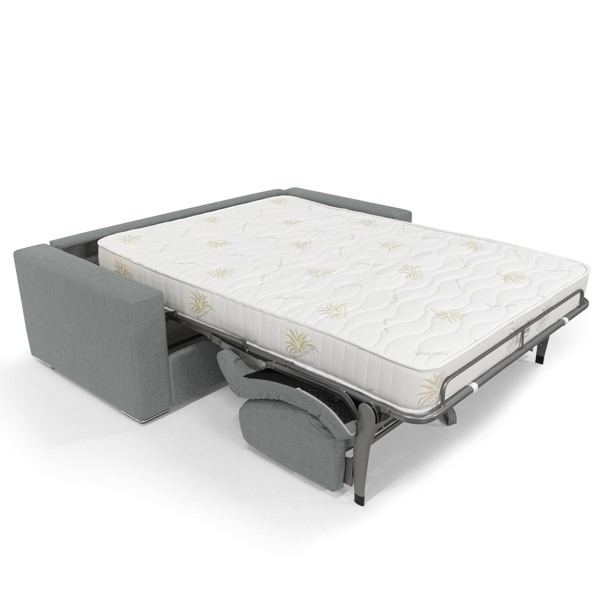 Nixon Divano letto c/mat. H 20 cm 220 cm (mat. 160x197) Grigio