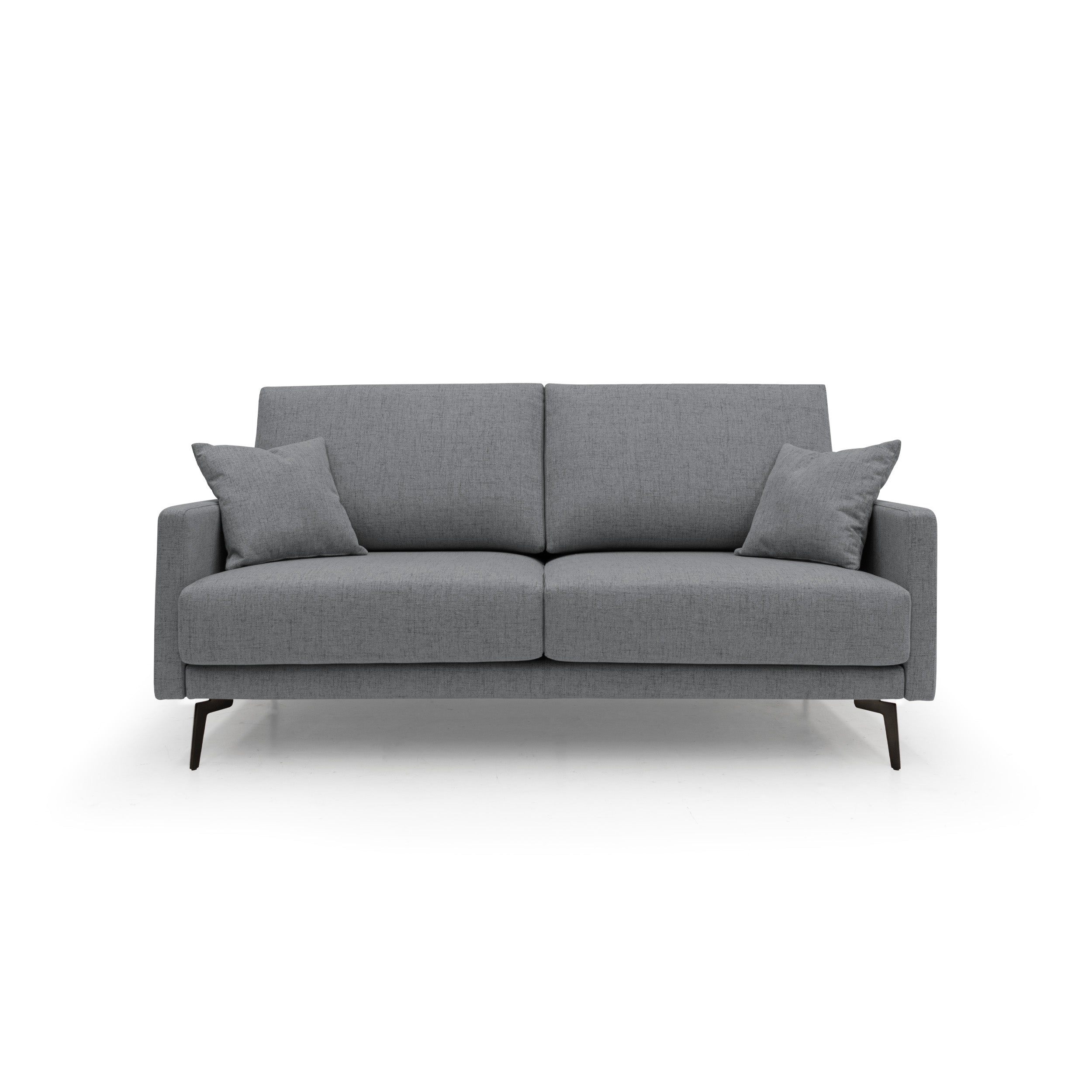 Saturno Divano moderno in tessuto morbido impermeabile T03 180 cm grigio