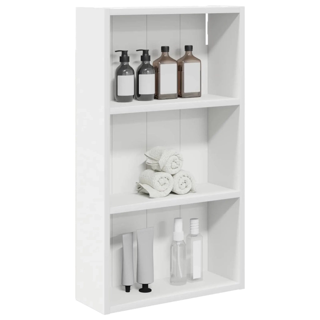 Armadio da bagno a muro con lo scaffale Bianco 40 x 14 x 70 cm