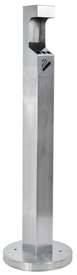 Posacenere a Colonna Ø32 cm in Acciaio 2L per Esterno
