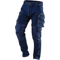 Topex 81-228-xs pantaloni da lav ro denim ginocchia rinforzate ta