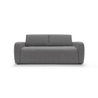 Duna Divano letto matrimoniale con materasso 20 cm in tessuto impermeabile T03 215 cm (mat. 160x197) grigio