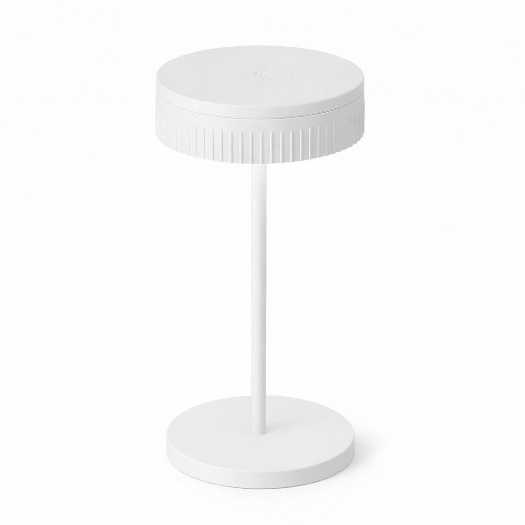 LAMPADA TAVOLO LED RICARICABILE TOUCH USB 2000MAH DESIGN MODERNO BIANCA LPT146