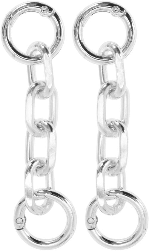 Zattera da tasca 2 pezzi - Alluminio - Cintura da tasca estensibile - Cinturino da portafoglio - Cinturino da spalla - 9,9 cm - Sostenibile e stile inconfondibile - Cinturino da tasca estensibile