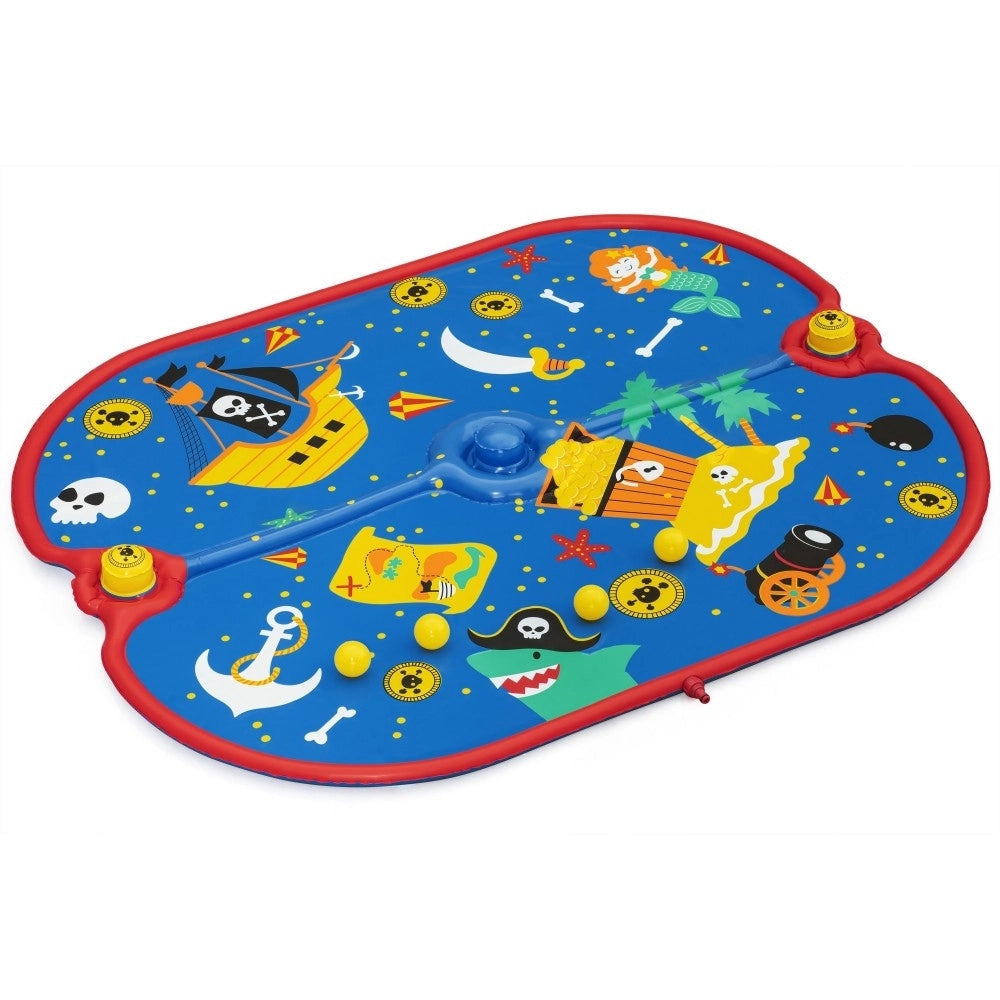 Trade Shop - Tappetino Gonfiabile Pirata Spruzzi Pirate Paraside 170x140cm +2 Anni Giardino 52725 -