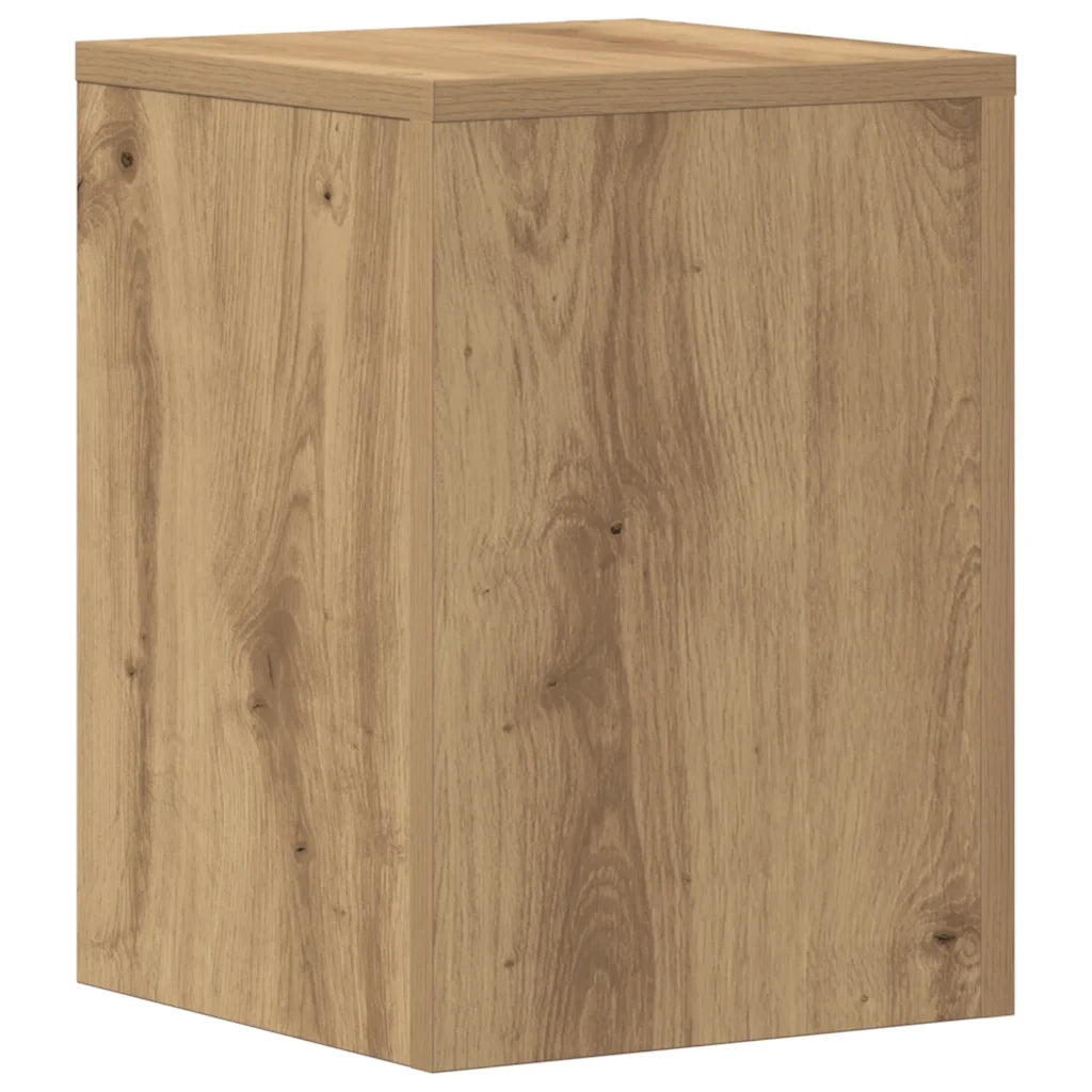 Supporti per Piante 2 pz Rovere 25x25x35 cm in Multistrato 852914