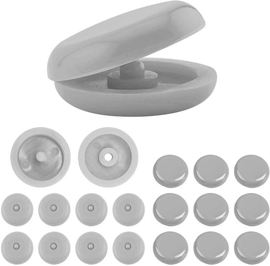 Stoppatella di sicurezza per cinture di sicurezza 20 pezzi - Clip per cintura di sicurezza - Ricondizionamento del cingolo - Materiale plastico - Antiscivolo - Installazione facile - Clip per cinture di sicurezza