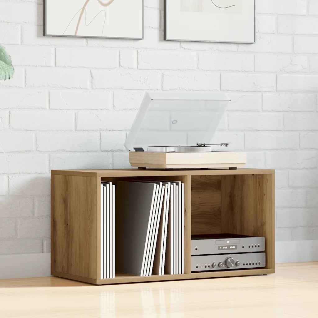 vidaXL Scatola Portaoggetti Artigianale 69,5x34x36cm Legno Multistrato