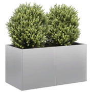 Fioriera 80x40x40 cm in Acciaio Zincato 860673