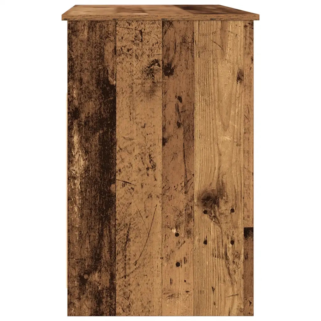 Scrivania Legno Antico 102x50x76 cm in Legno Multistrato 855852