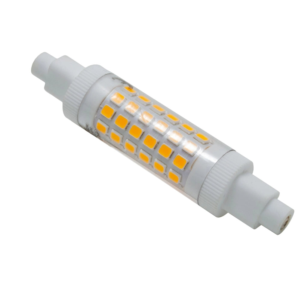 Lampadina attacco R7S LED lampada 5W 480 lumen 78mm luce diffusa 360 gradi 230V 3000K