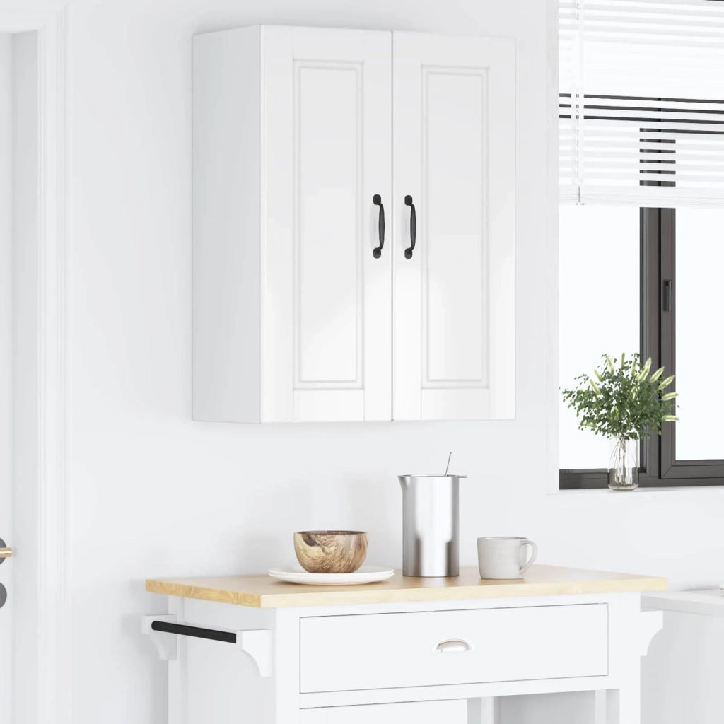 Pannello lavastoviglie 2 pcs Bianco Lucido 30 x 31 x 80 cm 885364