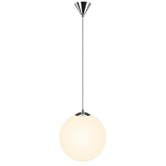 Lampadario Lampada Sospensione Sfera 50 cm Design Moderno Paralume Vetro E27