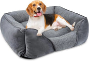 Letto per cani idrorepellente - piccoli cani - anti ansia - morbido - comodo - antiscivolo - letto per cani e gatti - misura 51 x 48 x 15 cm