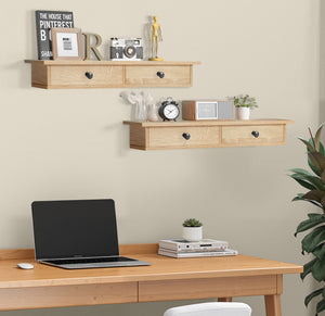 Mobiletto da parete VALORA con cassetti - Sonoma - LWS865B11