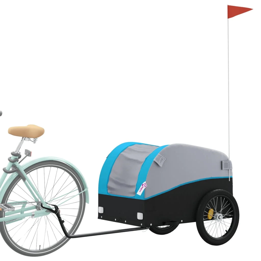 Rimorchio per trasporto biciclette 45 kg ferro blu 02_0044411