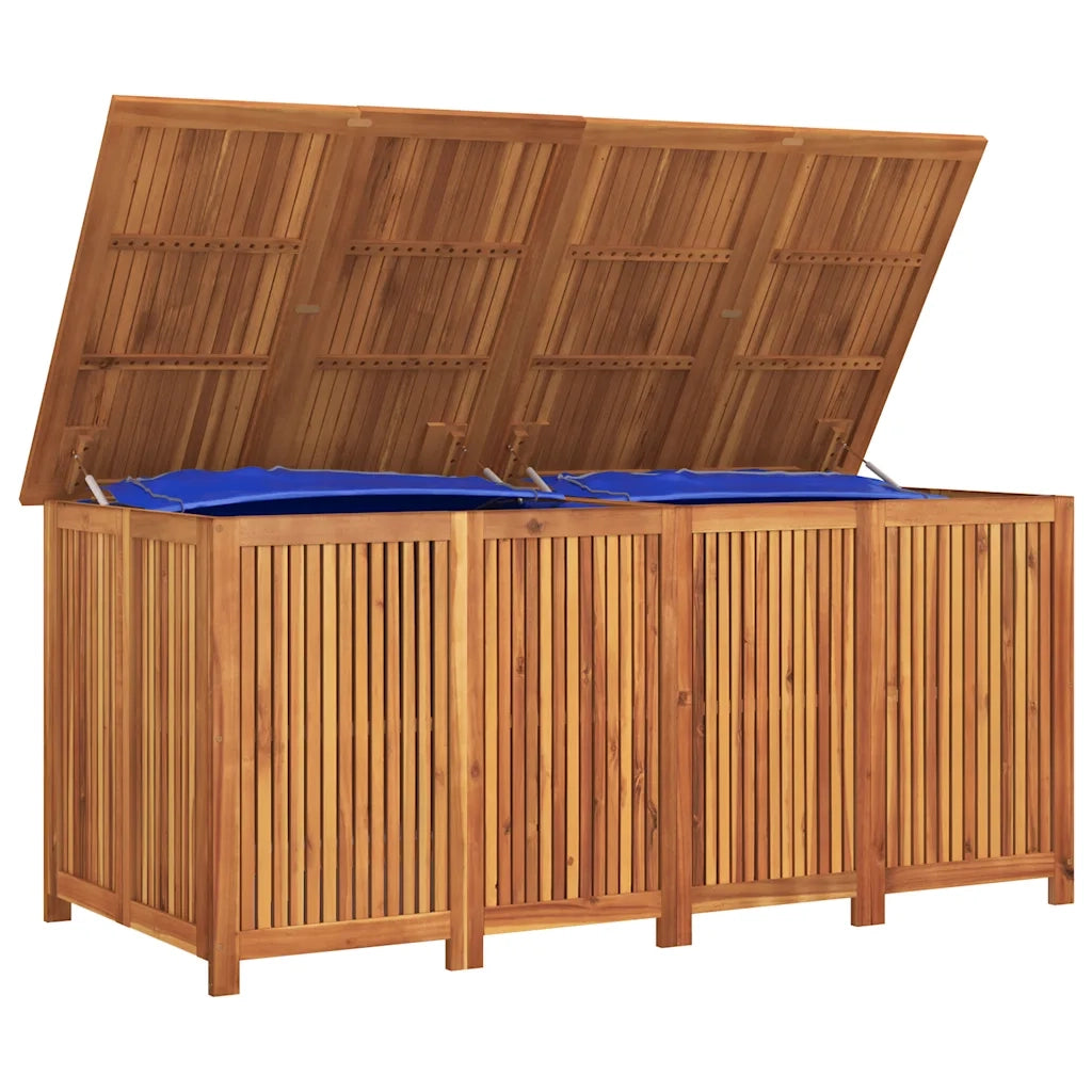Contenitore da Giardino 175x80x75cm in Legno Massello di Acacia 319708