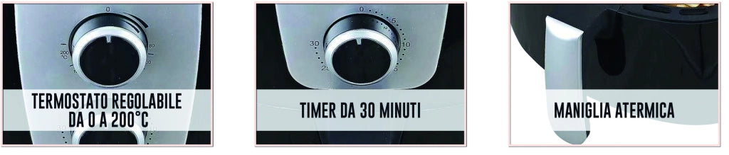 Dcg FRIGGITRICE AD ARIA 5,2 LT.  1.300 W