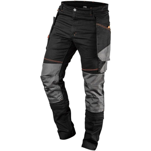 Topex 81-239-m pantaloni da lavo ro hd slim, taglia m