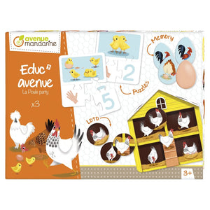 Avenue Mandarine Gioco Educativo Hen Party 444541