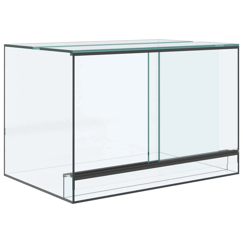 Terrario con archiviazione Trasparente 60 x 40 x 40 cm Vetro CFW6758429