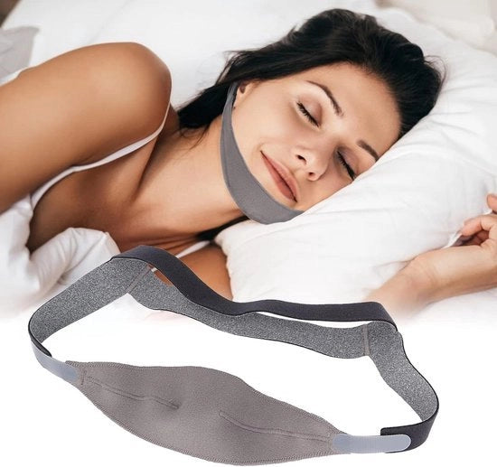 Antisnurkante per utenti di CPAP - Previene il snurk - Adesivo ad alta elasticità in nylon soffice - Mantenimento della fascia respiratoria nasale per maschere orali Kinband