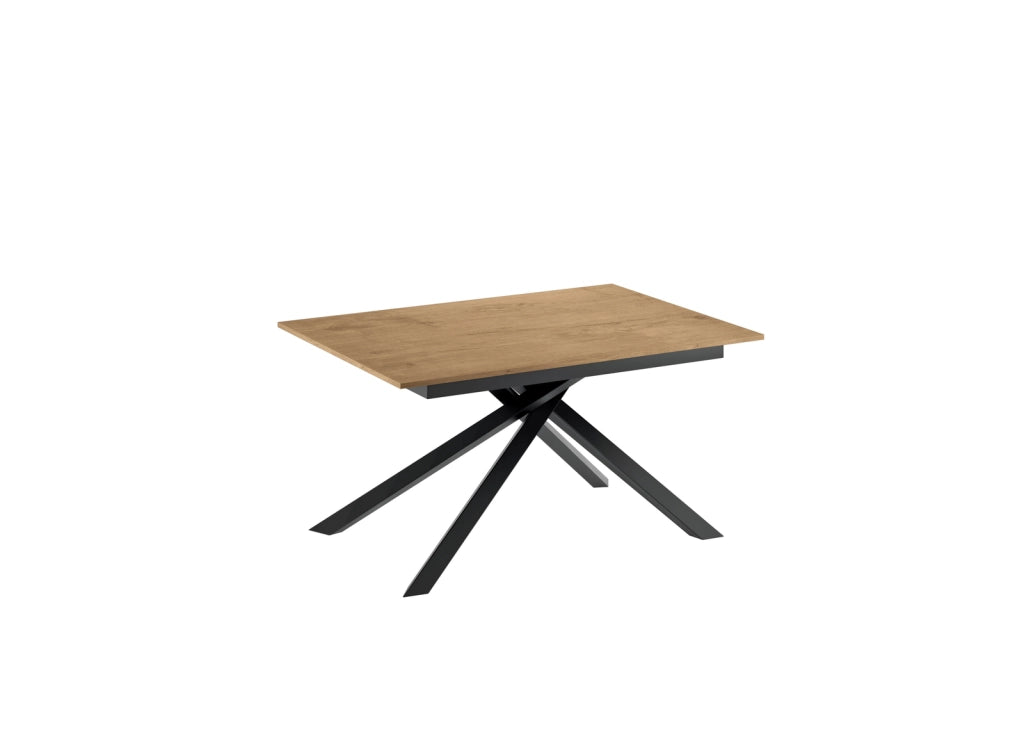 Pulse - Tavolo allungabile (140/190 x 90 cm) in Melaminico Nero