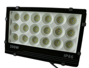 FARO 200W FARETTO LED SMD multichip 90Lm/W PROIETTORE Luce ESTERNO IP66 - ZENCOCCO