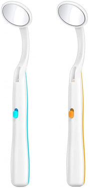 Specchio per la cura dei denti con illuminazione LED - Lenti anti-condensazione - Utilizzo domestico - 2